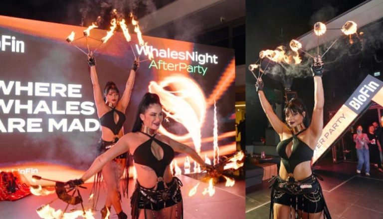 BloFin Sponsors TOKEN2049 Dubai and Celebrates the SideEvent: WhalesNight AfterParty 2024